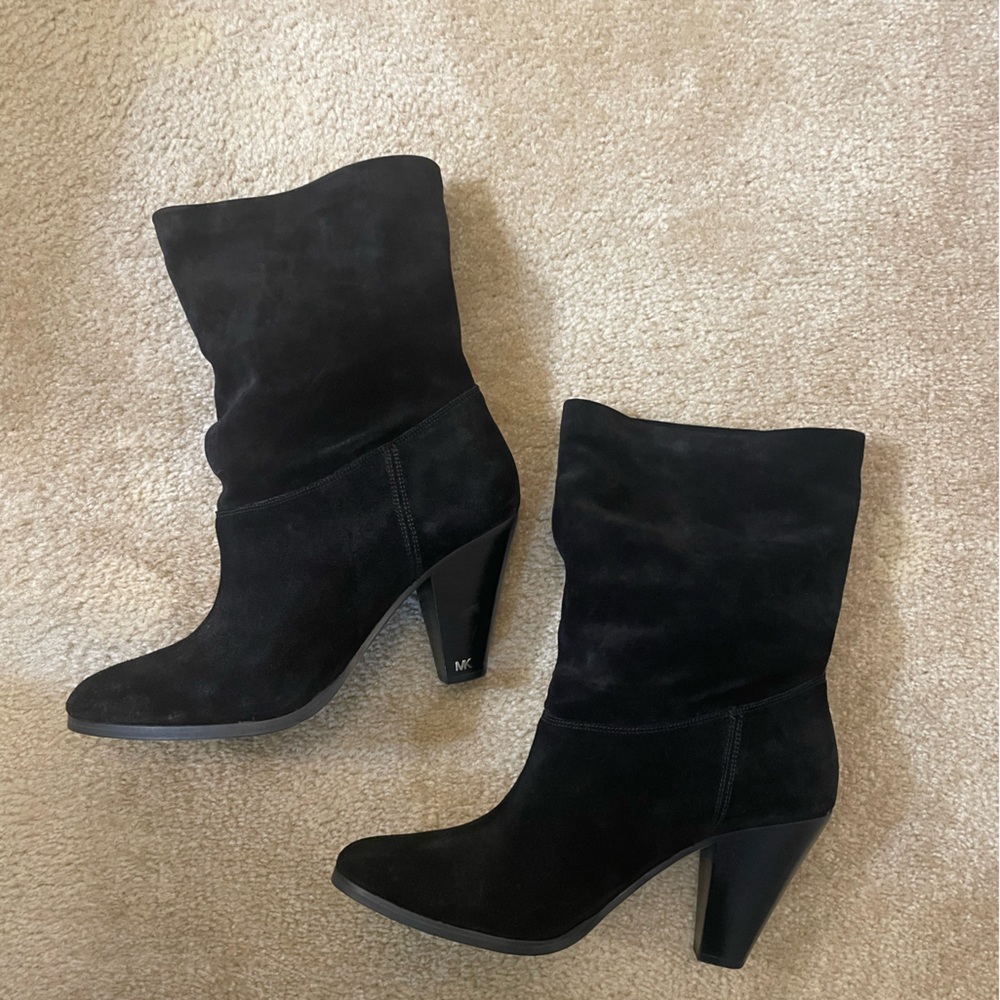 Michael Kors Suede Ankle Boots